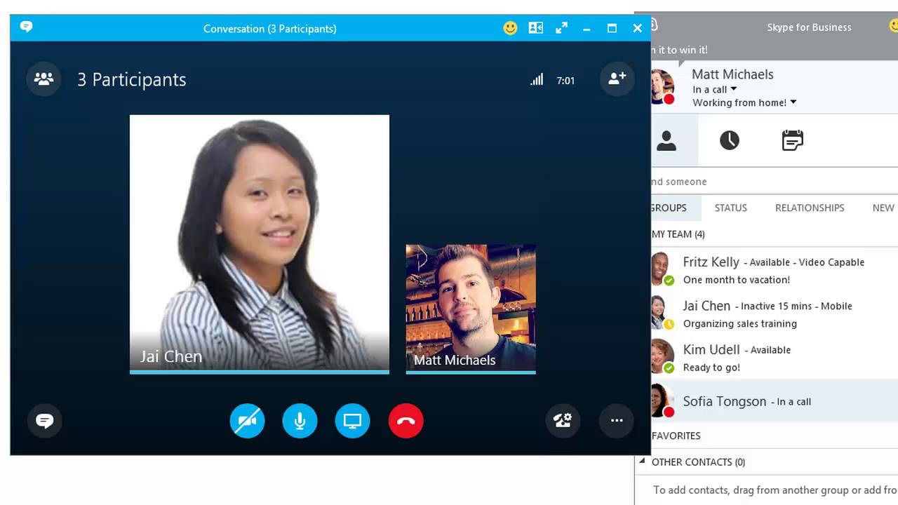 Skype For Business Making Calls