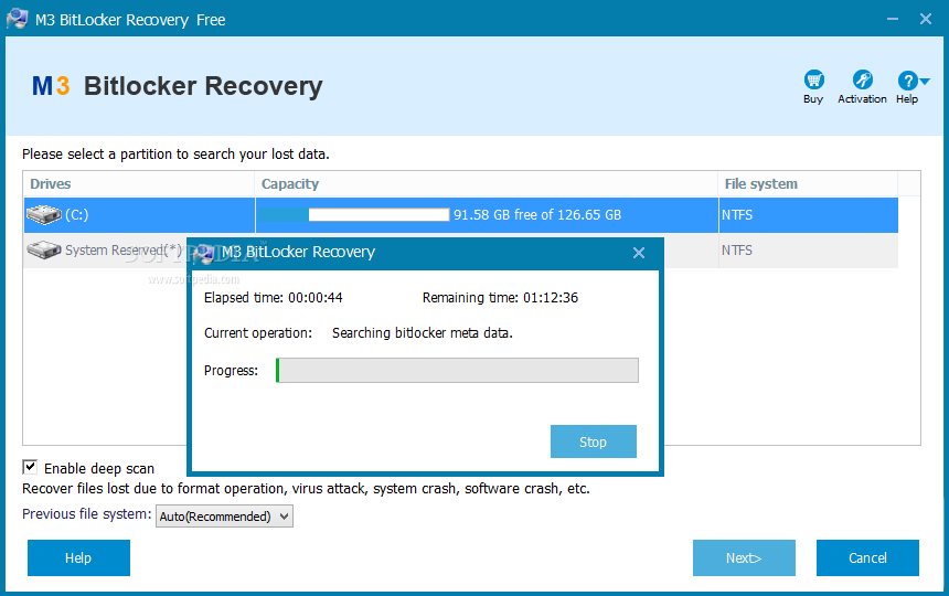 M3 Bitlocker Recovery Free Download